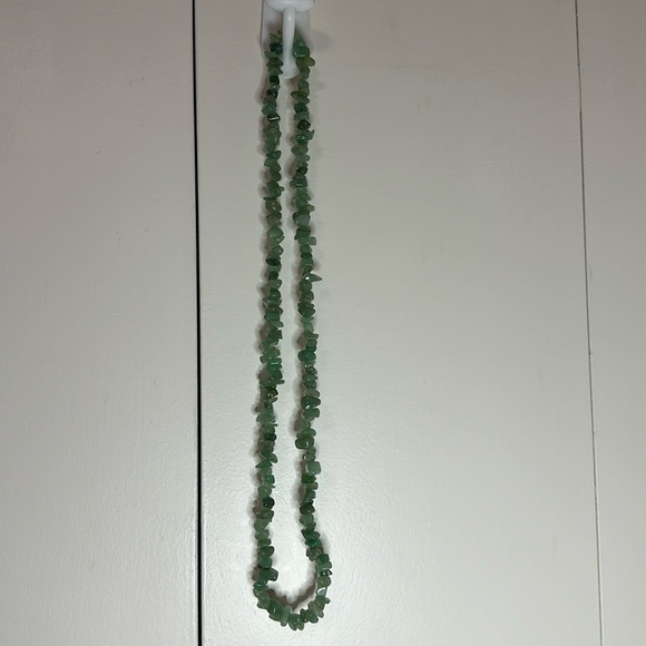 Green Aventurine Chip Bead Strand - Picture 1 of 4